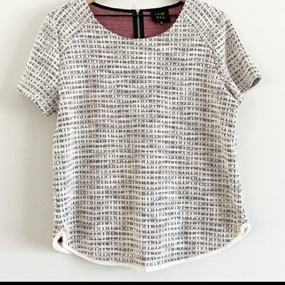 W5 Tops - Anthropologie W5 tweed top size S